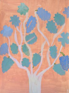 Colorful Painted Tree by Iria Fernandez