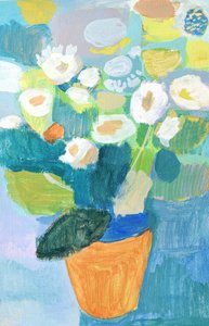 Colorful Potted Flowers