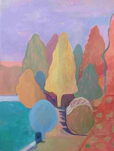 Dreamy Abstract Landscape