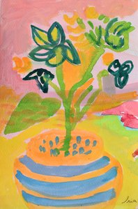 Happy Potted Flowers