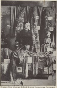 Gabriel Reid Maguire, Irish explorer, with his African collection by Irish Photographer