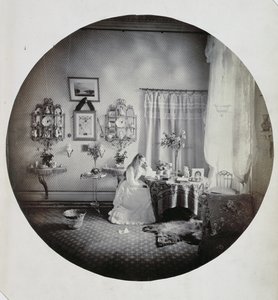 Interior of Muckross House, c.1865 by Irish Photographer