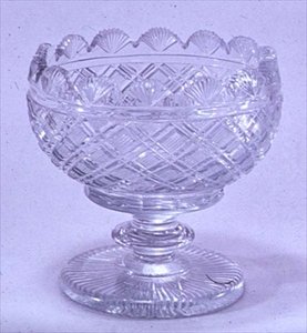 Sugar bowl, Waterford, c.1810 by Irish School