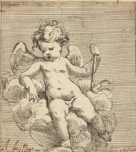Putto Holding a Torch