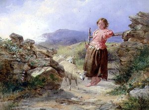 The Little Shepherdess by Isaac Henzell