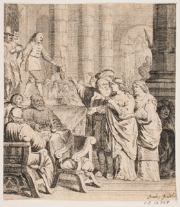 Composition with Figures in 17th Century Costumes