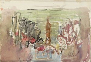 Artists on Stage by Isaac Israels