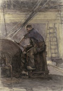 The Grinder by Isaac Israels