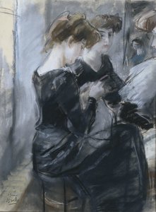 Millinery Workshop by Isaac Israels