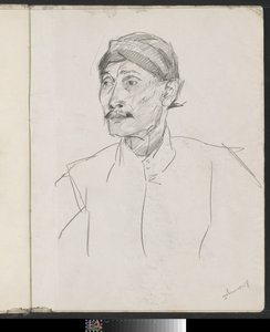 Portrait of an Unknown Man by Isaac Israels