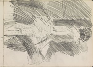 Standing Dancer, in Profile by Isaac Israels