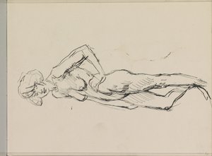 Standing Female Nude