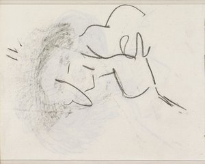 Study, Possibly a Figure Study by Isaac Israels