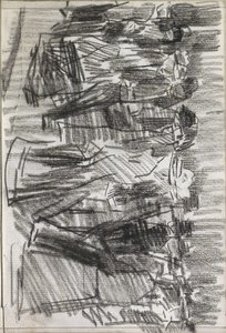 Women and Men on the Street by Isaac Israels