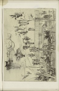 Walking Figures by Isaac Israels