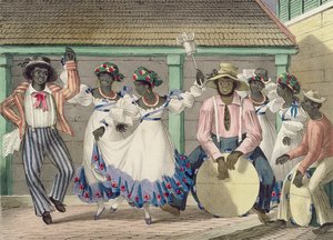 French Set-Girls, Plate 7 from 