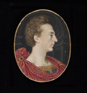 Henry Frederick, Prince of Wales, eldest son of King James I of England by Isaac Oliver
