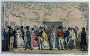 Leaving the Opera, pub. by C. Smith by Isaac Robert Cruikshank