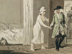 The Cuckold departs for the Hunt, c.1800