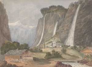 Staubbach, Lauterbrunnen (Switzerland) by Isaac Weld