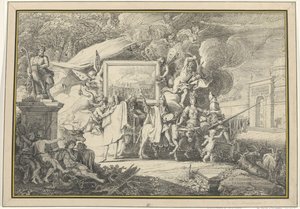 Satire on Painting and the French Academy