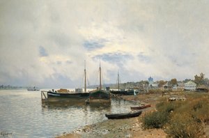 After the Rain. Plyos, 1889 by Isaak Ilyich Levitan
