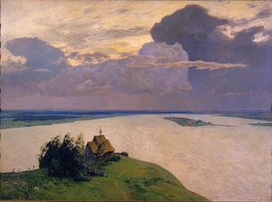 Over Eternal Peace, 1894 by Isaak Ilyich Levitan