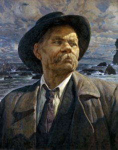 Portrait of the Author Maxim Gorky, 1936