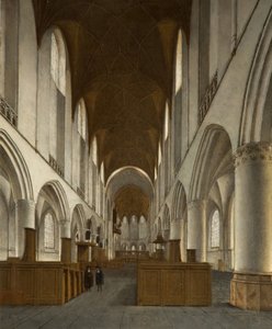 Interior of Saint Bavo, Haarlem, 1680