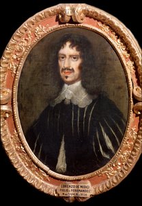 Portrait of Lorenzo de Medici, Florentine Mecene by Isacco Campo