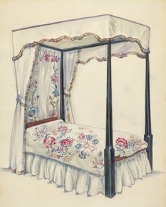 Bed by Isadore Goldberg