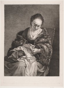 A Girl Who Pricked Herself with a Needle by Isak Henningsen