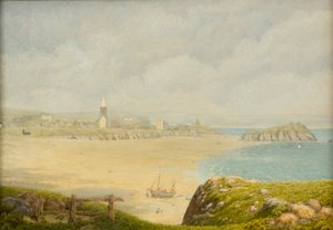 Tenby, the Beach by Isambard Owen