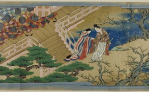 Tale of Joruri by Isawa Matabei