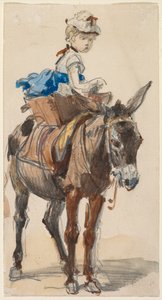 Girl on a Donkey