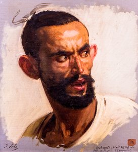 Kabyle Head by Isidore Pils