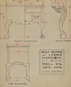 Lowboy by Isidore Sovensky