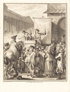 The French Charlatan by Isidore Stanislas Helman after Jean Duplessi Bertaux