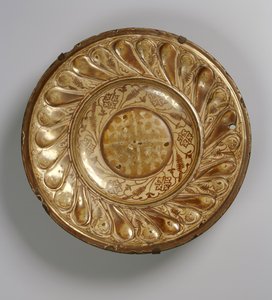 Decorated Dish, Moorish by Islamic School