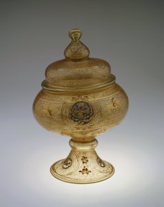 Footed Bowl with Cover