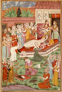 The Birth by Cesarian of Roustam from 