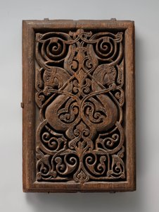 Panel with Horse Heads by Islamic School