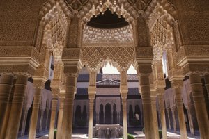 The Court of Lions by Islamic School