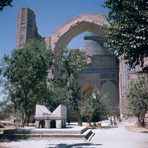 View of the courtyard
