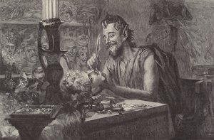 The Devil Creates Masks by Ismael after Gentz