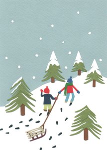 Sledging, 2014 by Isobel Barber