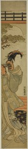 Courtesan Playing a Hand Drum