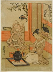 Kakkyo (Guo Ju), from the series "Fashionable Japanese Versions of the Twenty-four Paragons of Filial Piety" by Isoda Koryusai