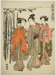 Seven Sages of the Bamboo Grove - No. 2, from the series "Popular Versions of Sages" by Isoda Koryusai