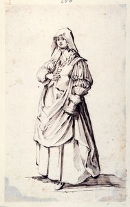 Female Figure by School Lebanese